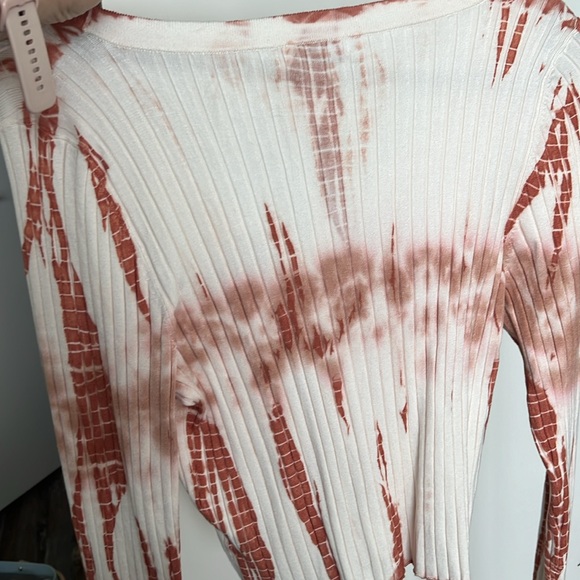New with Tags 525 America Tie Dye Crop Cardigan Sz L - Picture 5 of 6